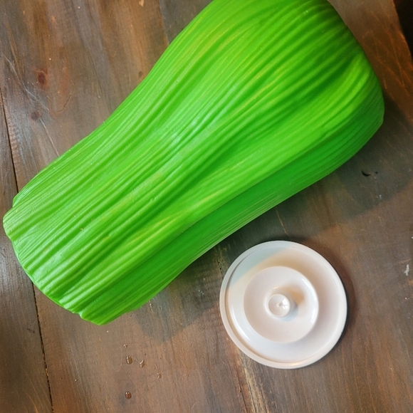 Vintage Green Celery Container - Picture 3 of 6